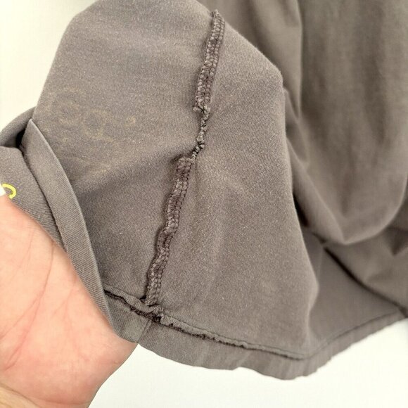 Ed Hardy by Christian Audigier Gray Skull Bones Short Sleeve T-Shirt Men’s XXL - Picture 9 of 9